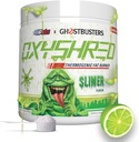 EHP LABS Ghostbusters OxyShred termogeniczne przed treningiem proszku i rozdrabniania suplement - Clinically Proven Prettenment Powder with Acetyl L Carnitine, Energy Boost Drink - Slimer Lime, 60 Servings