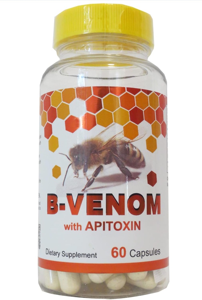 B - Venom Bee Venom z siarczanem glukozaminy veneno abeja capsulas
