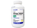 Duże tabletki alergiczne, maleinian chlorfeniraminy 4 mg, antyhistamina 4 godziny, 1000 tabletek