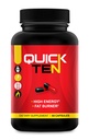 Szybki Dziesięć - Najlepsze pigułki odchudzania - Naturalny booster metabolizmu, Apetite Suppressant, Fat Burner Pills - Premium Diet Pigułki dla kobiet i mężczyzn - Energia i Mieszanka Focus - 60 Kapsułki