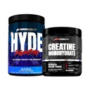 PROSUPPS Hyde Signature Trwały trening energii, Niebieski Razz - 60 Służenia i Creaine 300 Pasek