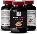 Botaniczne źródło energii - Muira PUAMA BARK Extract - Natural Resilence Support, Energy Rebalance, Mindful Performance, Nature 's Power Surge, Energizing Routine, Active Boost Formula 1 Butelka 60 Czapki