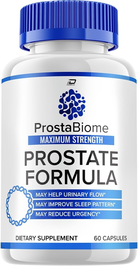 Prostabiome Supplement Advanced Energy Pills - Suplementy dla mężczyzn - Prosta biome Bladder Control Supplements Prostabiome for Men Health Supplement, Prostabiome Recenzje (60 kapsułki)