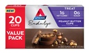 Atkins Endulge Masło orzechowe Cups, Deser Favorite, Niskie węglowodany, 0g Cukier, 20 Count