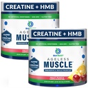 BioTrust Ageless Muscle Builder - Kreatywny proszek HMB z witaminą D3 & Betaine - Build & Reserve Natural Declining Muscle Mass & Force - Fruit Punch, 60 Służenie