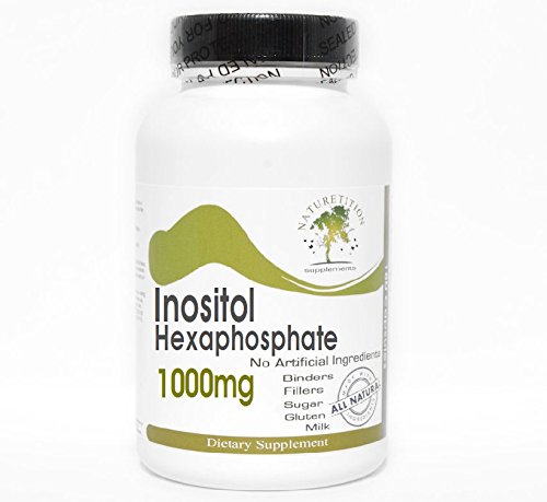 Inozytol Heksafosfat 1000mg ~ 200 Kapsułki - Brak dodatków ~ Naturetition Supplements