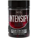 Intensify NDS Nutrition Black - Termogeniczne Mieszanka z Advantra Z dla tłuszczów i strat wody - Boost Metabolizm, spalanie kalorii, Pomoc Suppless Appetite - Poprawa Tone ciała, Definicja mięśni - 90 Kapsułki