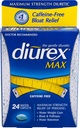 Diurex Max Kapulety wodne Kofeina wolna - 24 Kapulety, Opakowanie po 2