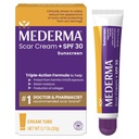 Mederma Scar Cream Plus SPF 30 - Zaawansowane leczenie bliznowacenia, ochrona przed uszkodzeniem słonecznym, zmniejsza wygląd blizn z trądziku, oparzenia, chirurgia i urazy, 0,7 oz
