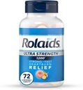Rolates Ultra Siła Antacid Chewable Tablets, Różne owoce, 72-Count