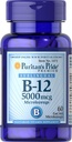 Puritans Pride Witamina B- 12 Pomaga Konwertować Żywność w Energia * 5000 Mcg Sublingual- Microlozenges, 60 Hrabia (Opakowanie po 1)