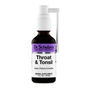 Dr Schulze 's Throat & Tonsil Bilet 124; Cool, Soothe & Protect Bilet 124; Herbal Supplement Bilet 124; Vegan & Kosher Bilet 124; Potężny i skuteczny 124; Łatwy rozpylacz 124; 1 butelka Oz
