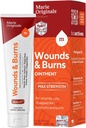 Marie Originals All- Natural Skin Repair and Burn Cream Maintment Orange 124; First Aid Maintment Orange 124; Przyspieszenie gojenia ran ogólnych, Chapped Hands, Cold Sores, Eczema, Łuszczyca & Burn. 1.25oz