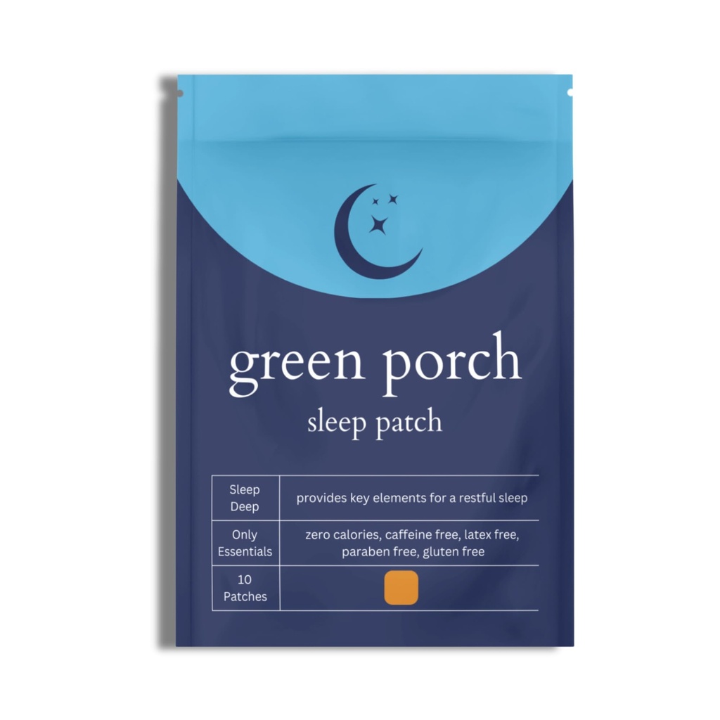 Sen Łaty - Naturalne Night Support z Melatonin, Magnezu & L- Theanine 124; Przyjazny dla skin, wodoodporny & Łatwy w użyciu 124; Promotes Relaxation for a Resteful Night & Refreshed Mornings