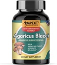 Agaricus Blazei Mushroom Extract - Immune Boost, Zbalansowany poziom, Właściwości adaptacyjne - 90 Kapsułki