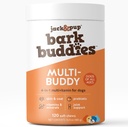 Jack & Pup Dog Multivitamin Reg 124; Bark Buddies Dog Vitamin i suplementy dla starszych psów do szczeniąt 124; Daily Dog Multivitamin Chewable for Immunity, Joint, Trawienie, Skóra i Coat Health (120ct)