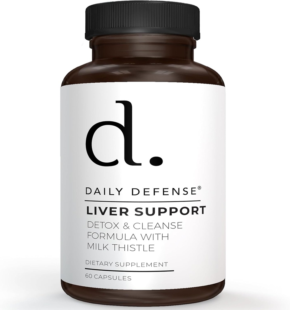 Liver Cleanse and Detox & Repair Formula - Suplement do wsparcia wątroby z ekstraktem z karczocha dla zdrowia wątroby - Mleko Thistle Liver Detox z ekstrakty Dandelion Leaf - 60 Kapsułki