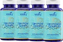 4- in-1 DIM Potent Complex 300mg - Estrogen Równowaga i Metabolizm, Energia i Menopauza Supplement Supplement with Bioperine (x4), Wapń i ekstrakt Broccoli - dla kobiet i mężczyzn 120 Służenie