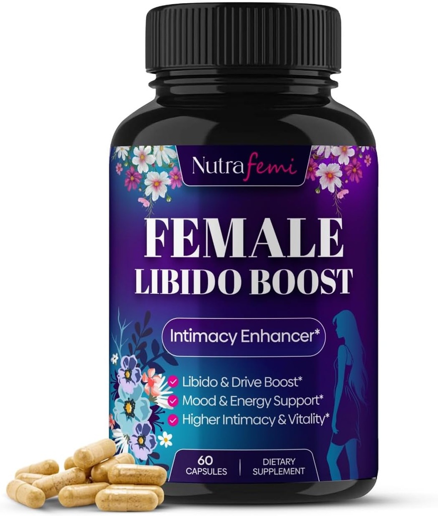 Szybkie działanie bardzo skuteczne Libido Booster dla kobiet - Kobieta Libido Booster dla Hormonal Balance, Mood & Drive, Natural Lubrication - z Maca Root, Ginseng, Tribulus, Gingko & Ashwagandha