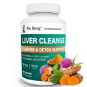 Dr Berg Liver Cleanse Detox Kapsułki w / Unikalny Mieszanka Oksykolu Mlecznego, Ox Bile & Folate - Suplement Wątroby obejmuje Turmeric, Black Pepper & Choline - 60 Kapsułki