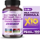 Mleko Thistle NAC Beet Karczoch korzenny Dandelion - Made in USA