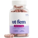 UT- Fem Ochrona - Urynary Tract Defense for Women, 3- in-1 Daily Defense Formula do ochrony Urynary Tract Health, D- Mannose, Żurawina + Hibiscus, Natural Supplement - 60 Kapsułki wegańskie