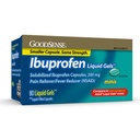 GoodSense Ibuprofen Mini Liquid- Gels, 200 mg, Kapsułki napełnione alkoholem, Reliever Pain i Fever Reducer, 80 Count