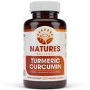 1600mg Organic Turmeric Curcumin w / Bioperine i Black Pepper Description 124; Non-GMO Description 124; Natural Joint Support Description 124; Najwyższy potencjał z 95% Znormalizowanych kurkuminoidów 124; Gluten Free Description 124; 120 Vegetarian Caps