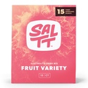 SALTT Elektrolity w proszku Pakiety, Fruit Variety Pack (15 Pakiety) - Magnez, Potas, Sód, Minerały śladowe - Wegan & Gluten Free - Travel Essentials - Made in USA