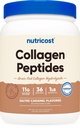 Nutricost Collagen Peptydes Powder 1LB (454 G) (Sól karmelowa) - Hydrolizat kolagenu bydła karmionego trawą