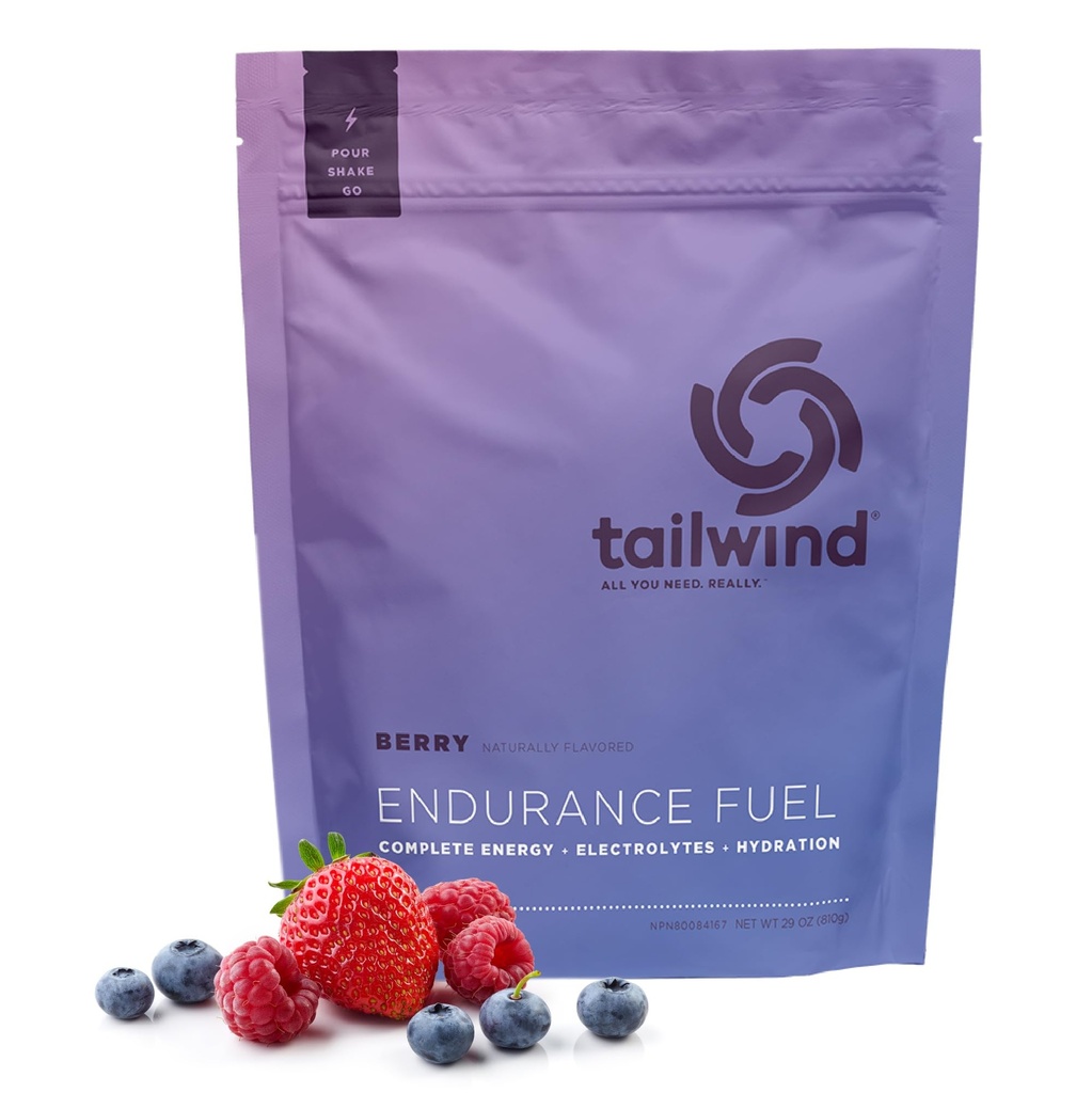 Paliwo do żywienia niemowląt, Węglowodany i Electrolyte Sports Drink Mix Proszek, Gluten- Free, Wegan, Berry, 30 Służenia