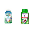 Fiber Vitafusion Well Fit Gummies Supplement, 90 Count (Packaging May Vary) & Extra Siła Witamina B12 Gumy Witaminy do wsparcia metabolizmu energii
