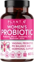 Probiotyki pochwy dla kobiet z 4 Lactobacillus Strains Probiotic & Prebiotic Mieszanka do pH Równowaga, Zdrowy Zapach pochwy i Flora pochwy