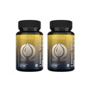 AADAR Natural Omega 3 Vegan Fatty Acid & Immunity Supplement for Men and Women 124; Arjuna Walnut No Fish Oil 124; 60 kapsułki (opakowanie po 2)