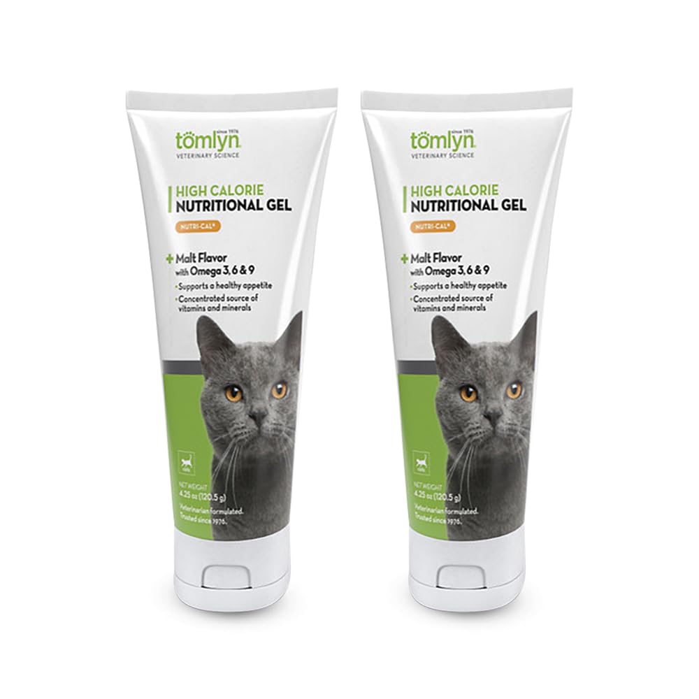 2- Pack Nutrix-Cal dla kotów Wysokie Calorie Suplement diety, 4.25- Ounce Tube