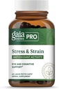 Gaia Herbs Pro Stress & Strein - Wsparcie dla zdrowia oczu - Cechy Astaksantyna, Luteina, Nasiona winorośli & More - Wegan, Gluten- Free & Dairy-Free - 60 Kapelusze płynne (60 Słupki)