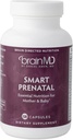 Dr Amen BrainMD Smart Prenatal - 120 Kapsułek - Multiwitamina dla mamy i dziecka, Promotes Zdrowa Ciąża & Wzrost & Rozwój W Dzieci - Bezglutenowy - 30 Służenie