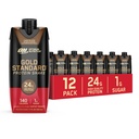 Optimum Nutrition Gold Standard Protein Shake, 24 g Protein, Gotowy do picia Napoje białkowe, Czekolada, 11 Fl Oz, 12 Ilość (Opakowanie 1) (Packaging May Vary)