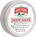 Amish Origins Drawing Salve Maintment, 4 oz Maksymalna siła Szybkie działanie Salve Draw dla Splinters, Gotowanie, Pszczoła Stings, Cyst, Anti Itch Cream, Made in USA