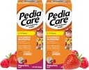 Ibuprofen dla dzieci Zawiesina doustna Płyn, Ból dla dzieci Reliever + Fever Reducer, Wiek 2- 11, Berry Flavor, 4 fl oz (2 opakowania)
