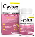 Cystex 3- in-1 Trakt moczowy Probiotyk dla kobiet - Szybkie działanie UTI i Yeast Infection Wsparcie z Prebiotyki, Probiotyki, & Żurawiny - Wspiera pH pochwy i Flora Równowaga - 30 Kapsułki
