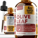 Rejuvica Health Active Olive Leaf 4oz XL Super Size Tincture - Advanced Olive Leaf Liquid Extract - Naturalnie Oleuropein - Immune & Heart Support Drops