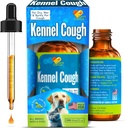 Karnawał Kaszel Leczenie psów i kotów Pomaga z kichanie, Podrażnienie gardła i alergie - Naturalne pies Kaszel Leczenie wsparcia oddychania z Calendula Breeds Care - 2 oz