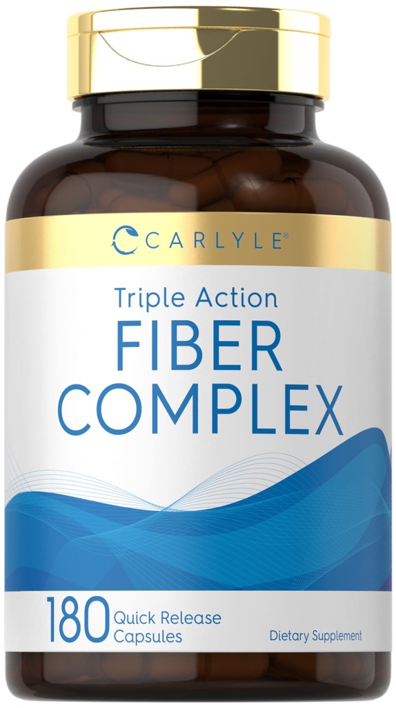Kompleks Carlyle Fiber 124; 180 Kapsułek 124; Suplement Non-GMO 124; Fiber Triple Action