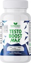Testo Boost Max - Natural Stamina Booster dla mężczyzn - Wzmocniona Naturalna Energia, Stamina, i Siła Booster
