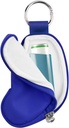 Beautyflier Astma Inhaler Case Holder Travel Handy Mini Bag dla dorosłych i dzieci, Nie zawiera Inhaler (niebieski)