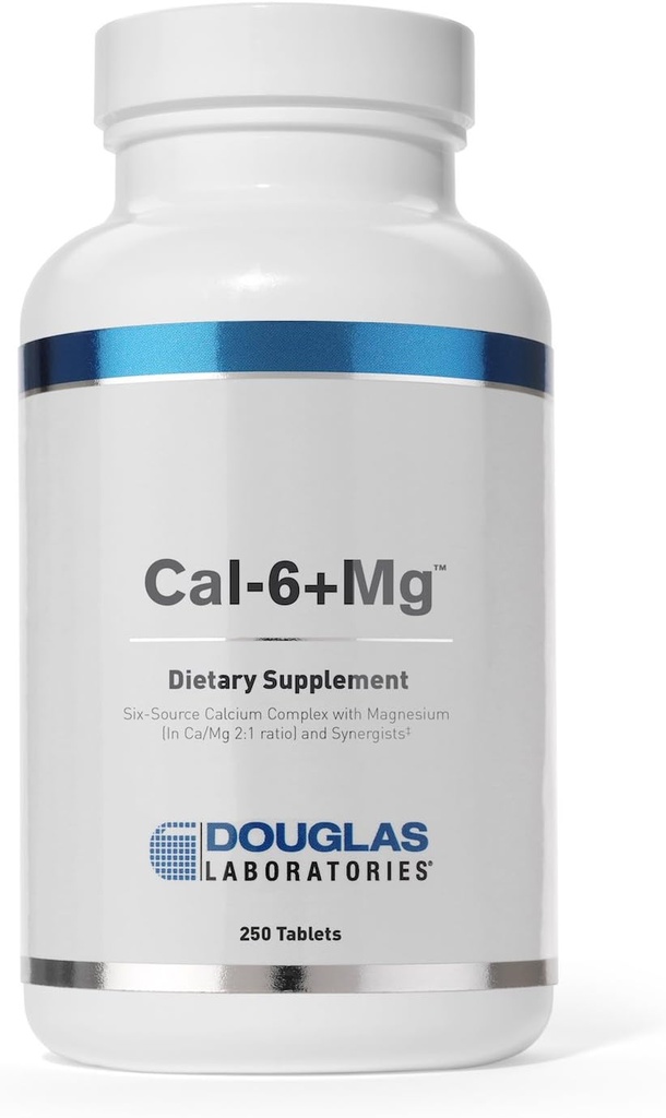 Douglas Laboratories Cal- 6 Plus Mg. - 250 tabletek