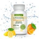 Liposomal - Witamina c 1000mg - 60 Witamina c Kapsułki - Większa Wchłanianie, Biodostępność liposomalna Witamina c przez Księżyc i Merkury