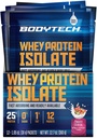BODYTECH Proszek z izolatu białka serwatki - ziarno owocowe (12 1.04 oz. Pakiety)