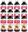 Papaya Leaf Support Liquid - 15X Siła - Ekstrakt Papaya Leaf - Zdrowe płytki, Czyszczenie krwi, trawienie, Papaya Enzyme - 12 (12oz) Butelki Płyn - Ziołowy Dobroć - Made in USA